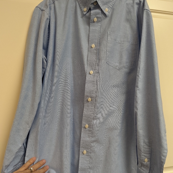 Ralph Lauren blue striped button down - Picture 4 of 4